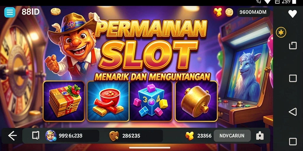 Tampilan gameplay seru dan memikat dari 88ID.