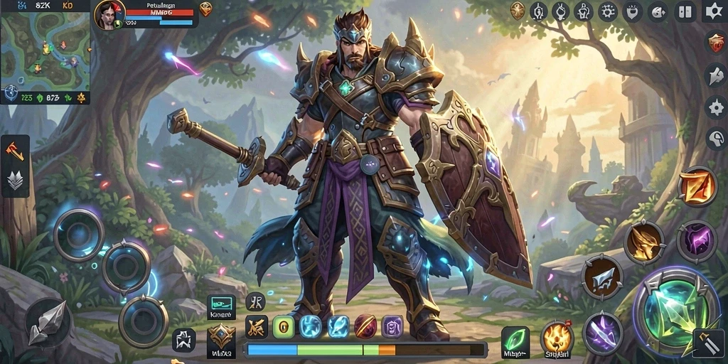 Screenshot gameplay menunjukkan aksi seru di <strong>8ZK</strong>.