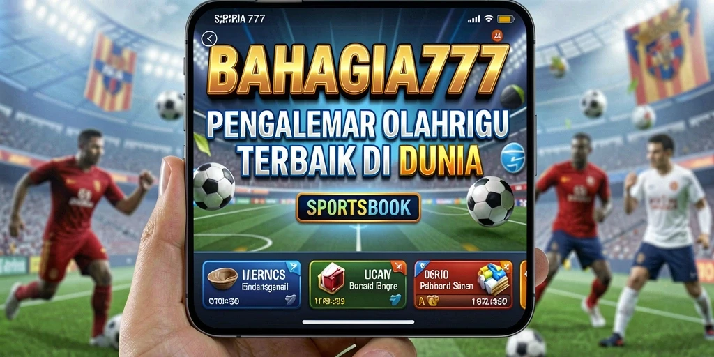 Tangkapan layar gameplay BAHAGIA777 menampilkan pengalaman taruhan olahraga yang menarik.
