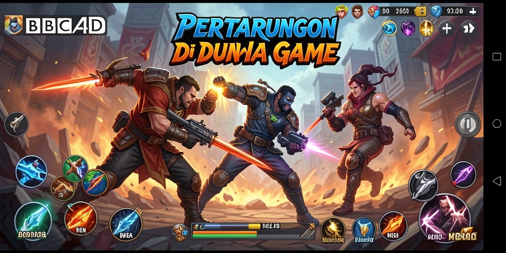 Tampilan menarik dari gameplay BBCA4D yang menegangkan.