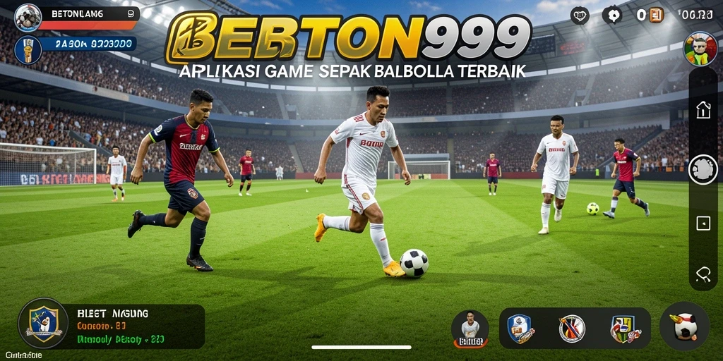 Tampilan gameplay seru dan penuh aksi di BETON999.