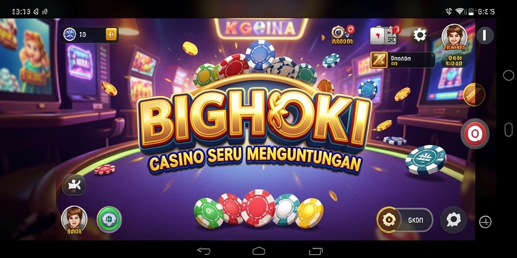 Screenshot utama BIGHOKI menampilkan gameplay menarik dengan grafis yang memukau.