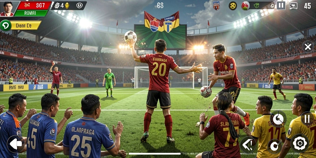 Tampilan gameplay C0077 yang seru dan menarik.