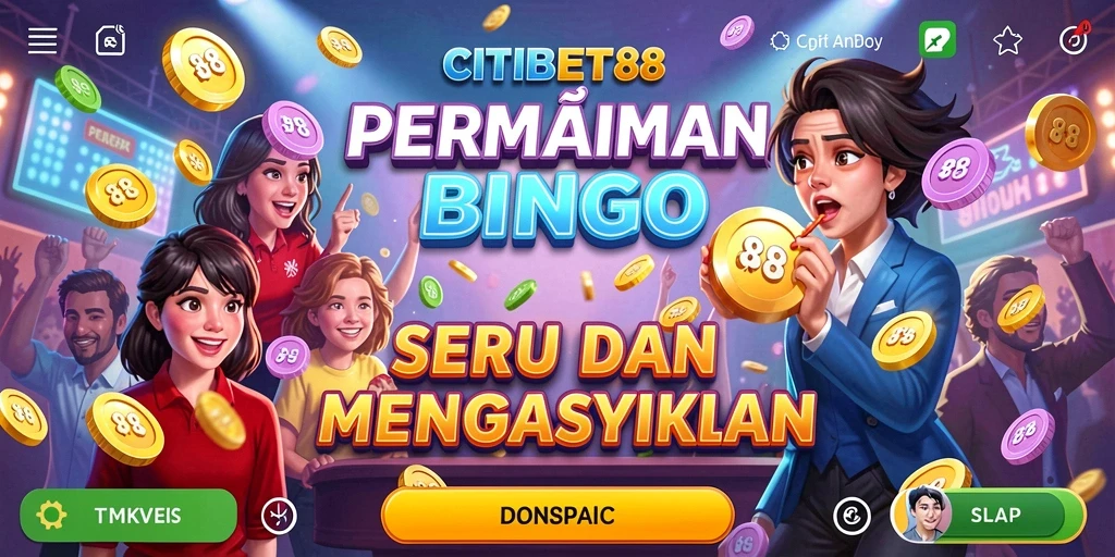 Tampilan gameplay seru dalam CITIBET88 Bingo.