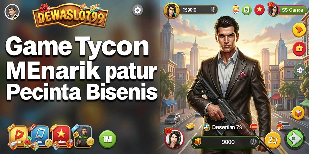Tampilan gameplay DEWASLOT99 yang seru dan menantang sesuai genre Tycoon.