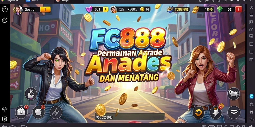 Tampilan gameplay menarik dari FC888, penuh aksi dan tantangan.