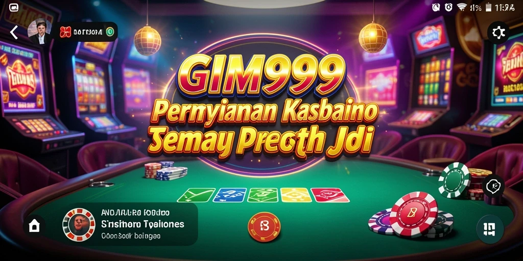 Tampilan gameplay GIM999 yang menarik dan menghibur di dunia Kasino.