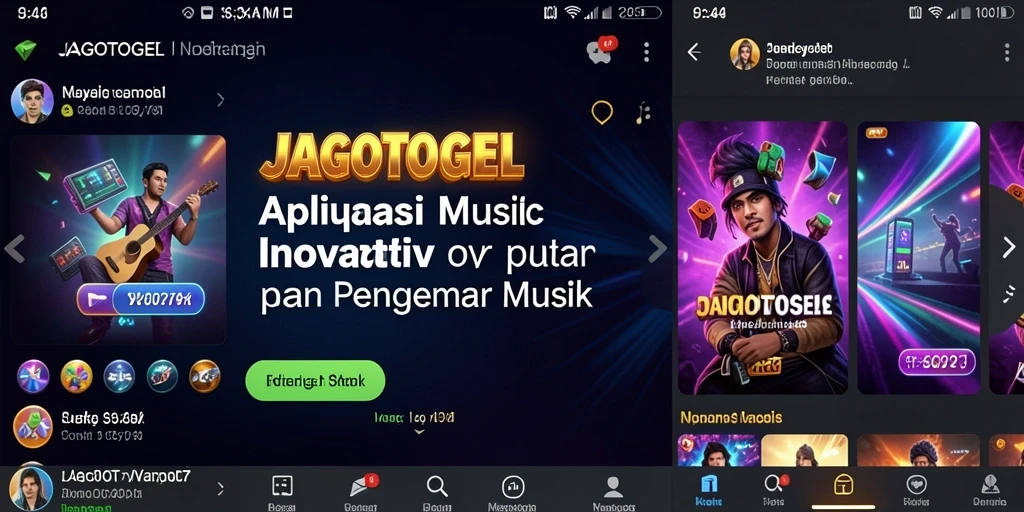 Tampilan gameplay JAGOTOGEL menghadirkan musik yang memukau.