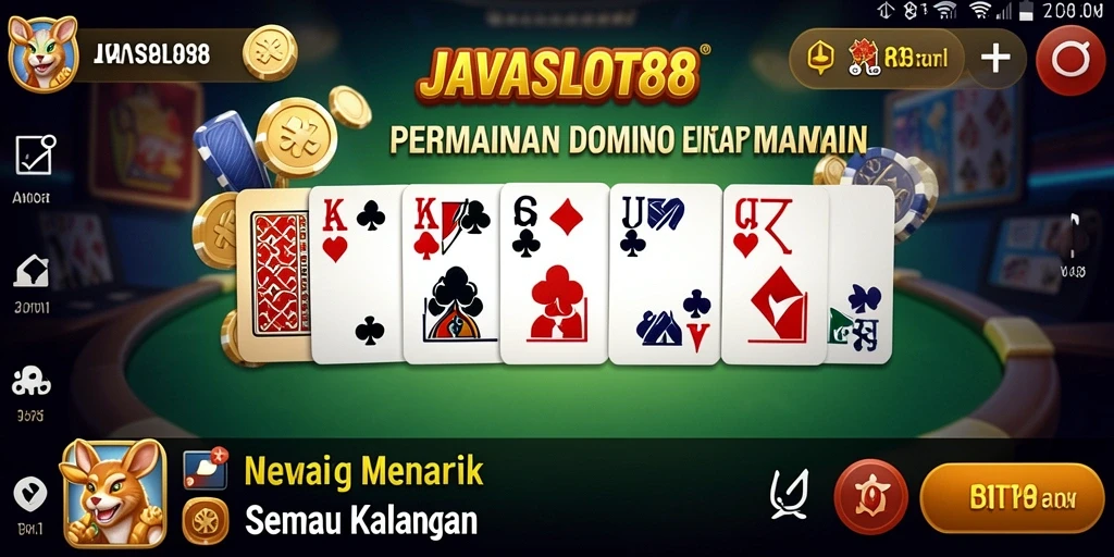 Tampilan gameplay yang seru dan interaktif dalam JAVASLOT88.