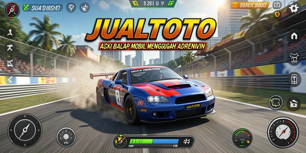 Tampilan gameplay cepat dan seru di JUALTOTO.