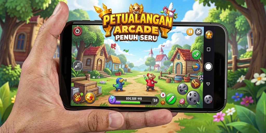 Tampilan menakjubkan dari gameplay ME355 yang mendebarkan.