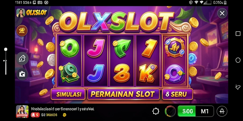 Screenshot gameplay OLXSLOT menampilkan mesin slot yang menarik dan interaktif.