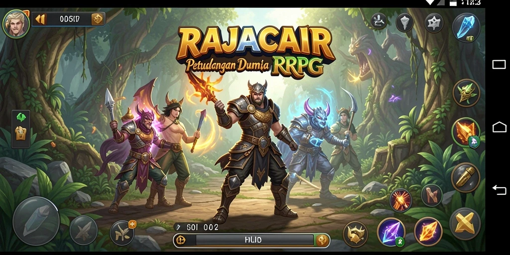 Tampilan menarik dalam gameplay RPG RAJACAIR yang seru dan interaktif.