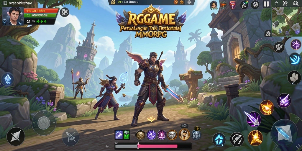 Menampilkan petualangan seru dalam RPGAME dengan grafis yang menakjubkan.