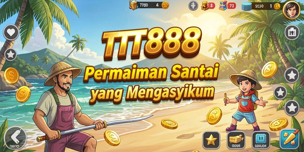Tangkapan layar TTT888 menampilkan momen gameplay yang seru.