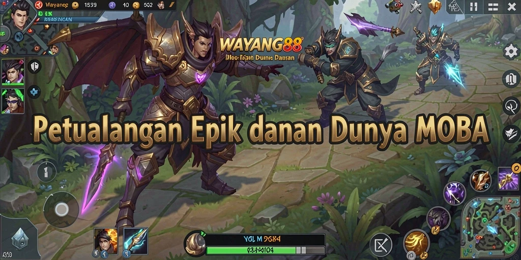 Tampilan gameplay seru dan kompetitif dalam WAYANG88.